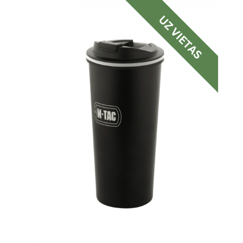 Termokrūze - M-Tac Thermal Mug 450 ml - Black