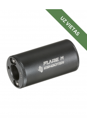 Airsoft Tracer - Flare M Tracer Unit with Flame Effect - Eshooter - Black