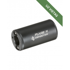 Airsoft Tracer - Flare M Tracer Unit with Flame Effect - Eshooter - Black