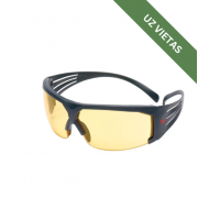 Airsoft aizsargbrilles - 3M SecureFit 600 Safety Glasses - Yellow