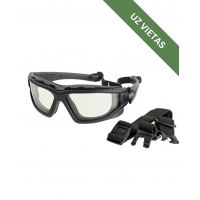 Airsoft aizsargbrilles - Pyramex I-Force Slim Anti-Fog Dual Pane Glasses - Clear