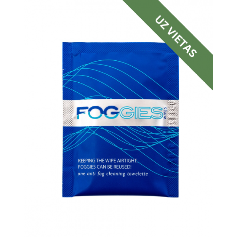 Aizsargbriļļu Anti- fog salvetes - SBR Foggies Anti-Fog Wipe