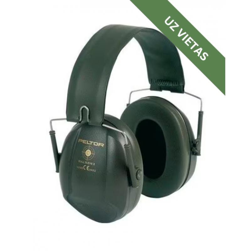 Prettrokšņa Austiņas - 3M Peltor Bull's Eye I hearing protectors - green