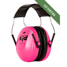 Prettrokšņa Austiņas bērniem - 3M Peltor Kid hearing protectors - Pink 