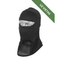 Balaklāva - Balaclava with a protective mask - Black