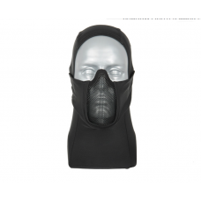 Balaklāva - Balaclava with a protective mask - Shadow Fighter mask - Black 