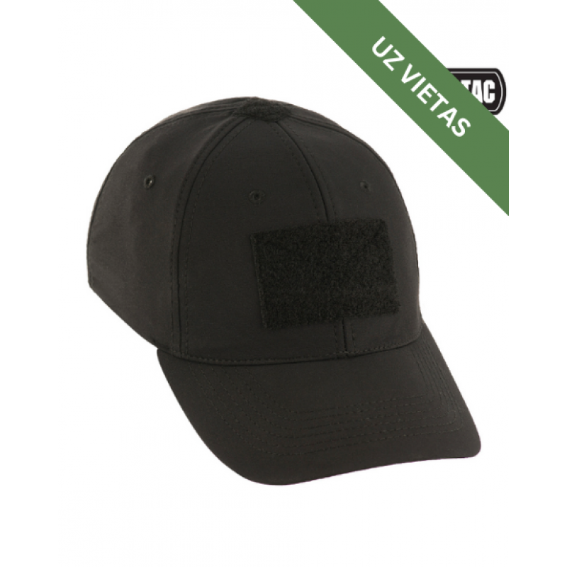Beisbola cepure, kepons (mitruma atgrūdošs materiāls) - tactical baseball cap Flex Lightweight -  Black - L/XL size