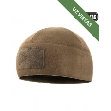 Cepure - M-Tac Fleece Tactical Watch Cap Beanie With Patch Panel (270g/m2) - Dark Olive - L size