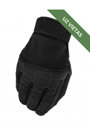 Taktiskie cimdi - Mil-Tec Assault Gloves - Black - L size