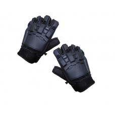 Taktiskie cimdi - Volcano paintball fingerless - Black - L size