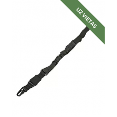 Ieroča siksna - 1-point bungee sling - black