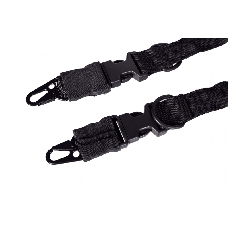 Ieroča siksna - 2-point bungee sling - Black