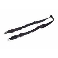 Ieroča siksna - 2-point bungee sling - Black