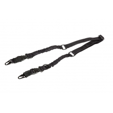 Ieroča siksna - 2-point bungee sling Acodon - Black