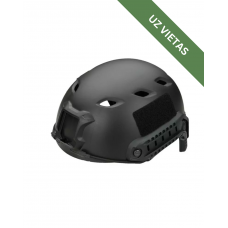 Taktiskā ķivere airsoftam - FAST BJ replica helmet - Black
