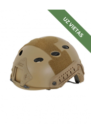 Taktiskā ķivere airsoftam - FAST PJ replica helmet - Tan