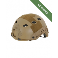 Taktiskā ķivere airsoftam - FAST PJ replica helmet - Tan