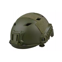 Taktiskā ķivere airsoftam - X-Shield FAST BJ Helmet Replica 7305 - Olive