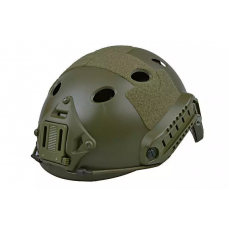 Taktiskā ķivere airsoftam - X-Shield FAST PJ Helmet Replica 7301 - Olive