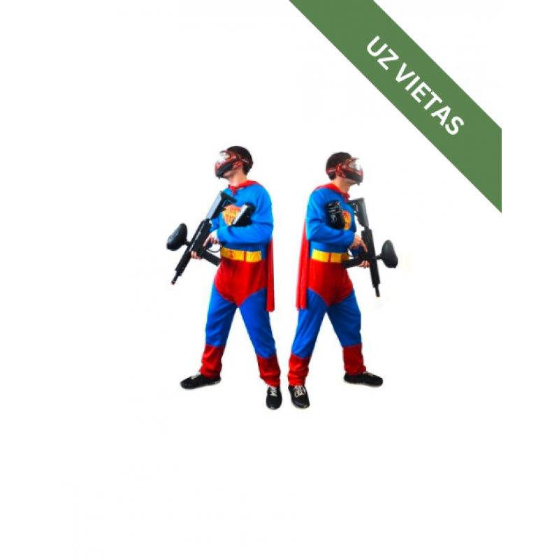 Supertērps peintbolam/airsoftam - Party Suit Super Hero