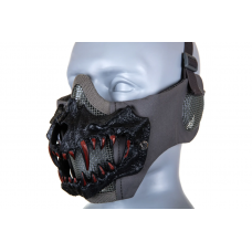 Airsoft maska - Stalker Evo Plus Fangs Ear Protection Mask - Grey