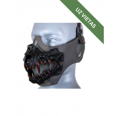 Airsoft maska - Stalker Evo Plus Fangs Ear Protection Mask - Grey