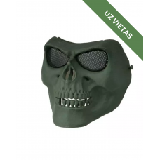Airsoft maska - Skull Style face mask - Olive