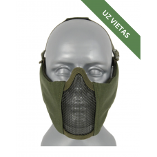 Airsoft maska - Half Face protective mesh mask - Olive