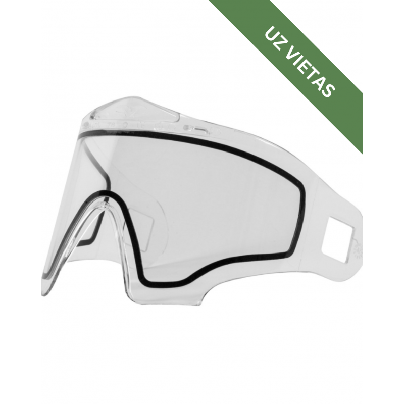 Airsoft / Peintbola maskas stikliņš - Valken MI Series Thermal Lens Clear - Aizsargmaskas lēcas