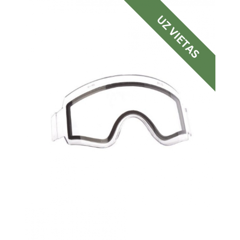 Airsoft / Peintbola maskas stikliņš - VForce Armour Thermal Lens Clear - Aizsargmaskas lēca