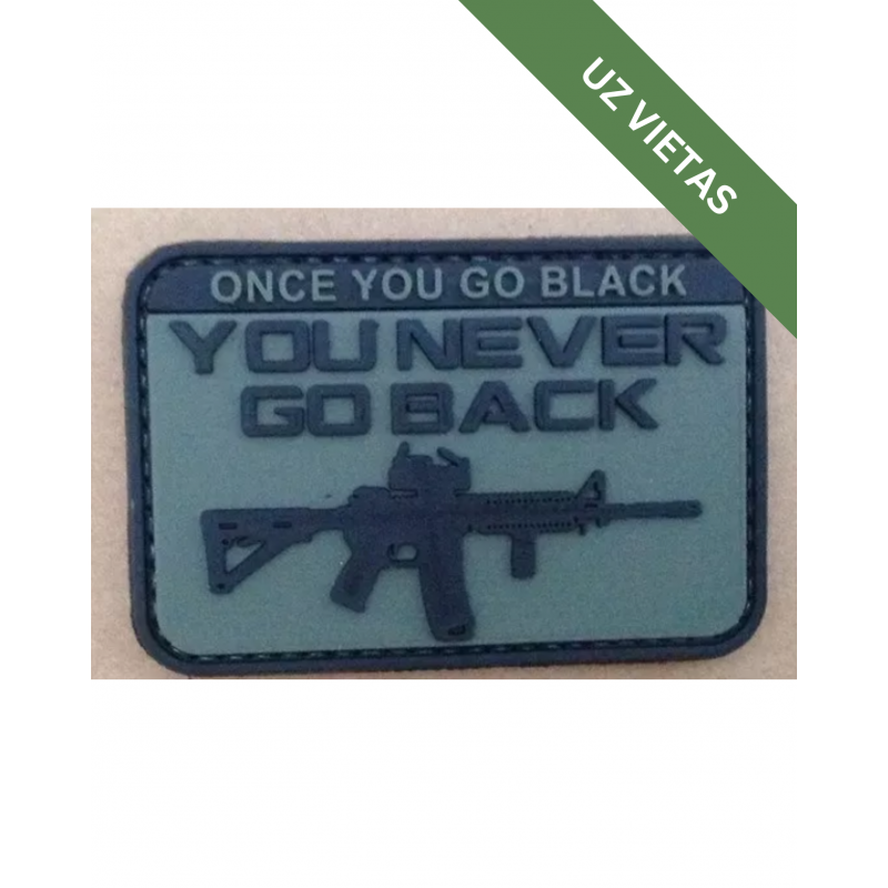 Uzšuve - You Never Go Back - Patch