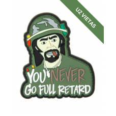 Uzšuve - 3D Patch - You Never Go Full Retard