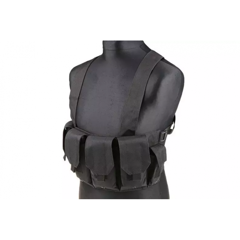 Taktiskā veste - Chest Rig Type Tactical Vest - Black
