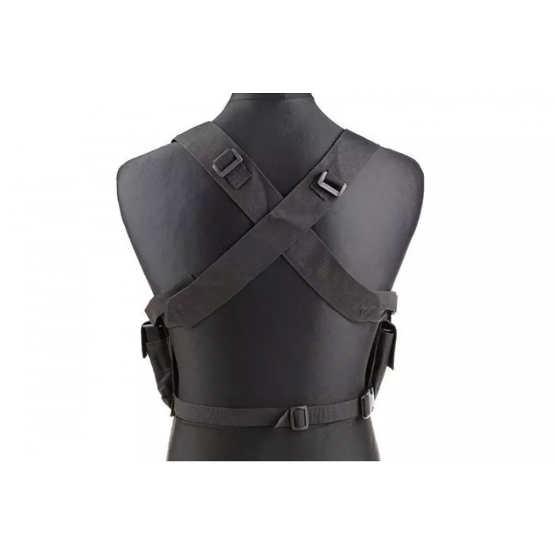 Taktiskā veste - Chest Rig Type Tactical Vest - Black