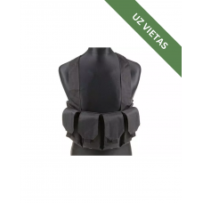 Taktiskā veste - Chest Rig Type Tactical Vest - Black