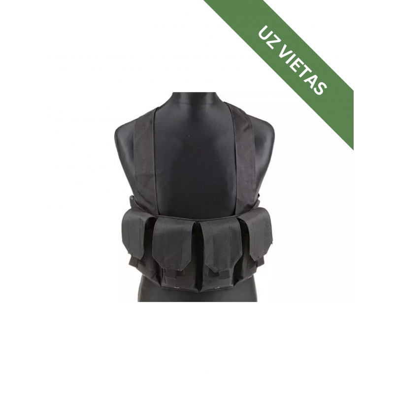 Taktiskā veste - Chest Rig Type Tactical Vest - Black