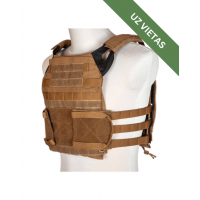  Taktiskā veste - Rush 2.0 Plate Carrier Ariatel - Tactial Vest - Coyote Brown