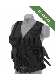 Taktiskā veste - Law enforcment tactical vest V.2 - Black