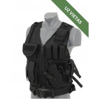 Taktiskā veste - Law enforcment tactical vest V.2 [8FIELDS] - Black