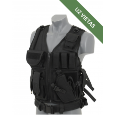 Taktiskā veste - Law enforcment tactical vest V.2 - Black