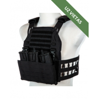 Taktiskā veste - Laser-Cut plate carrier Stegadon - Black