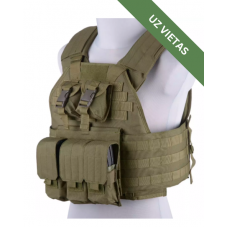 Taktiskā veste - Plate Carrier Tactical Vest - Olive Drab