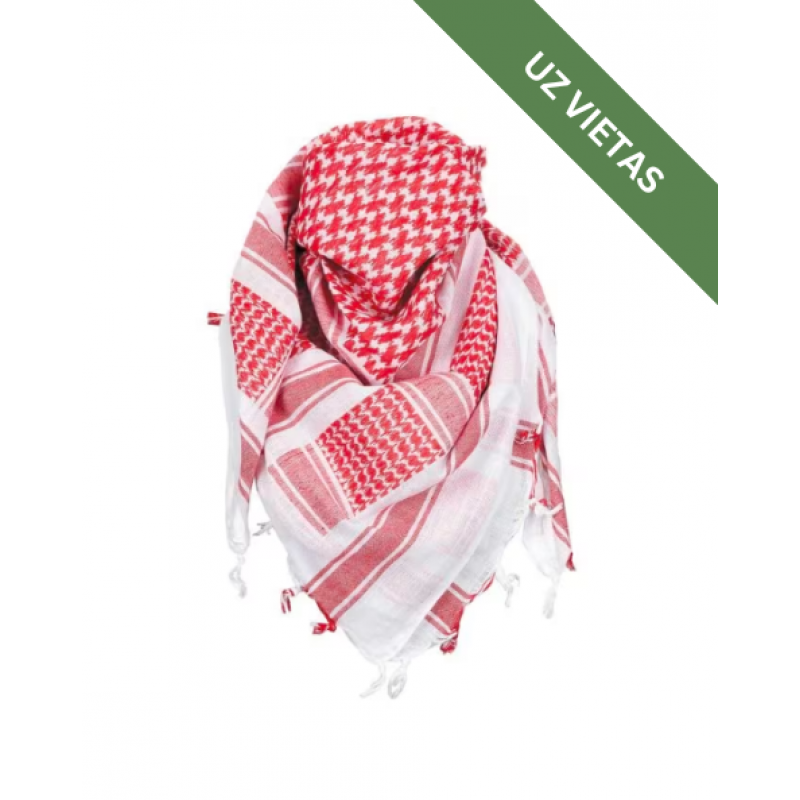Lakats - Arafatka protective scarf MFH Shemagh - Red/White