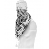 Lakats - Arafatka protective scarf - White/Black