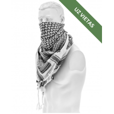 Lakats - Arafatka protective scarf - White/Black